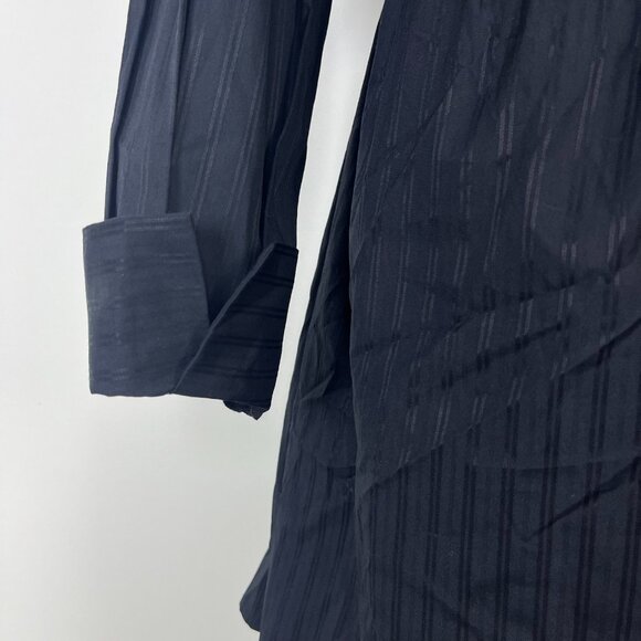 NWOT SEE BY CHLOÉ Long Sleeve Mini Shirt Dress Black Size 38 - Picture 8 of 12